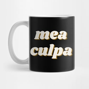 mea culpa Mug